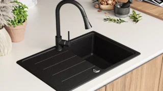 Chiuveta bucatarie granit copenhaga 780 grafit termek