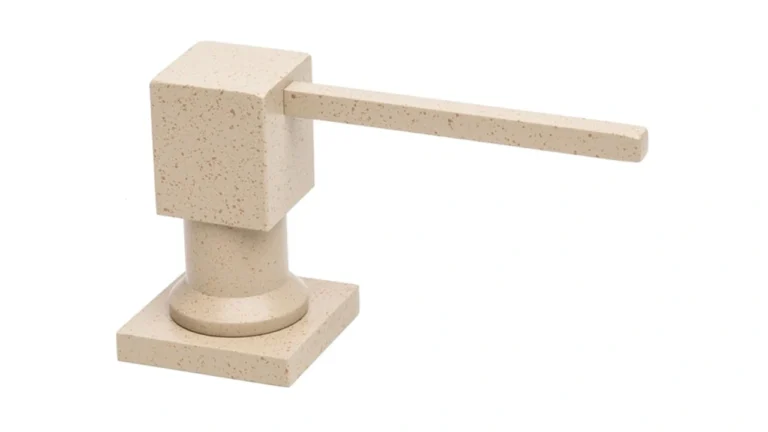 Dozator granit pentru detergent lichid patrat bej