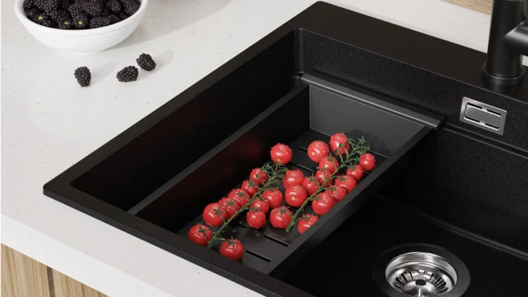 Scurgator din otel negru